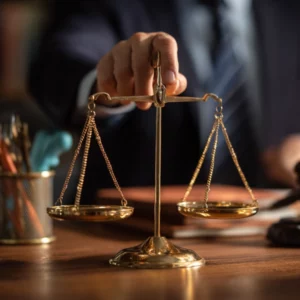balance de la justice